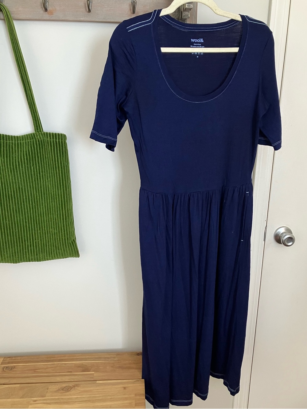 wool& Sylvie dress - sapphire blue